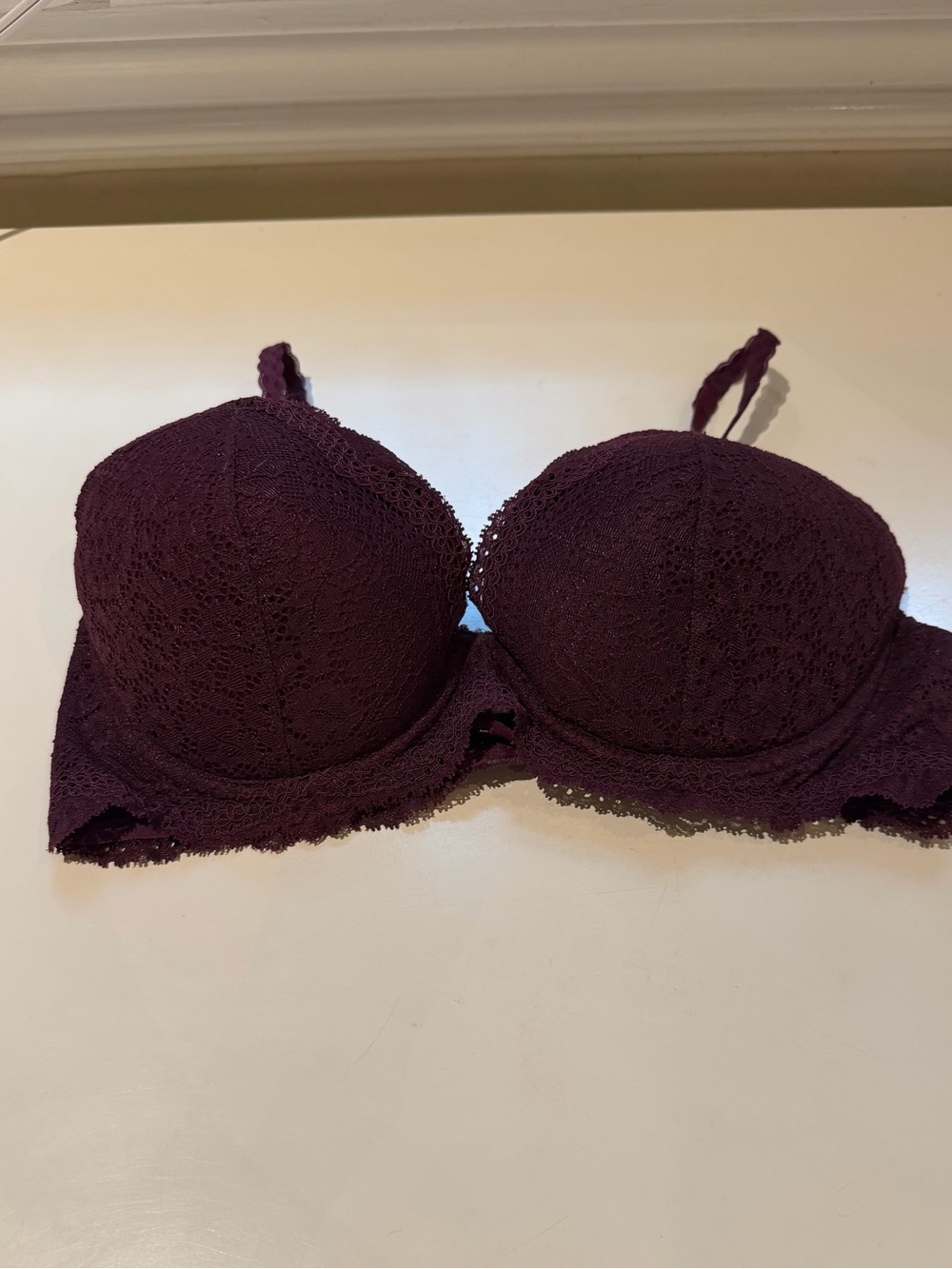 Cosabella Burgundy Lace Push-up Bra